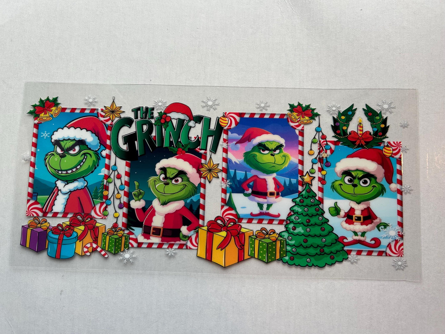 Green Guy #2 UV DTF 16oz cup wraps