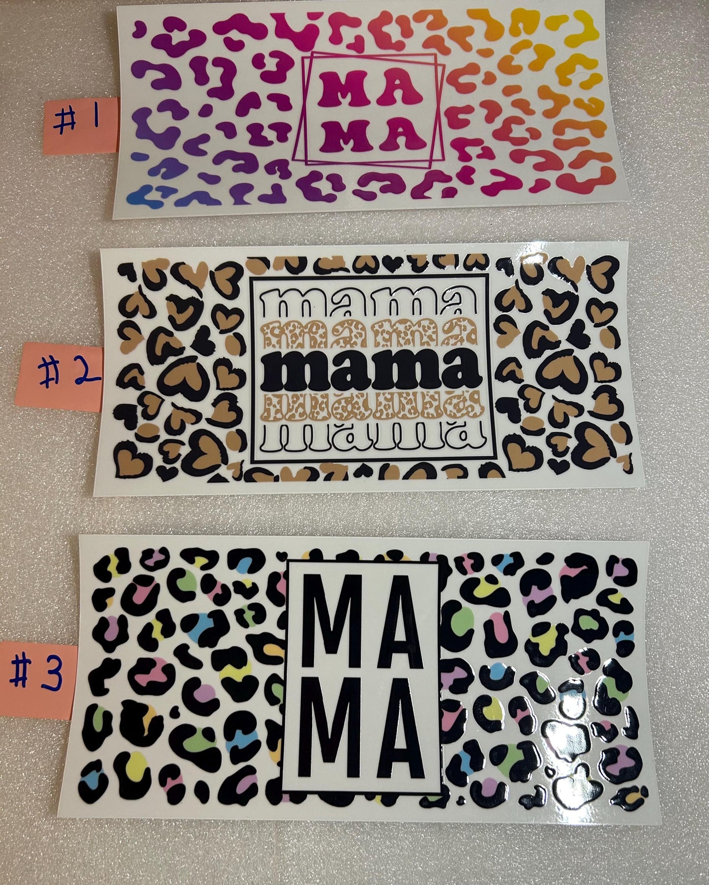 Mom 16oz. can/tumbler wraps