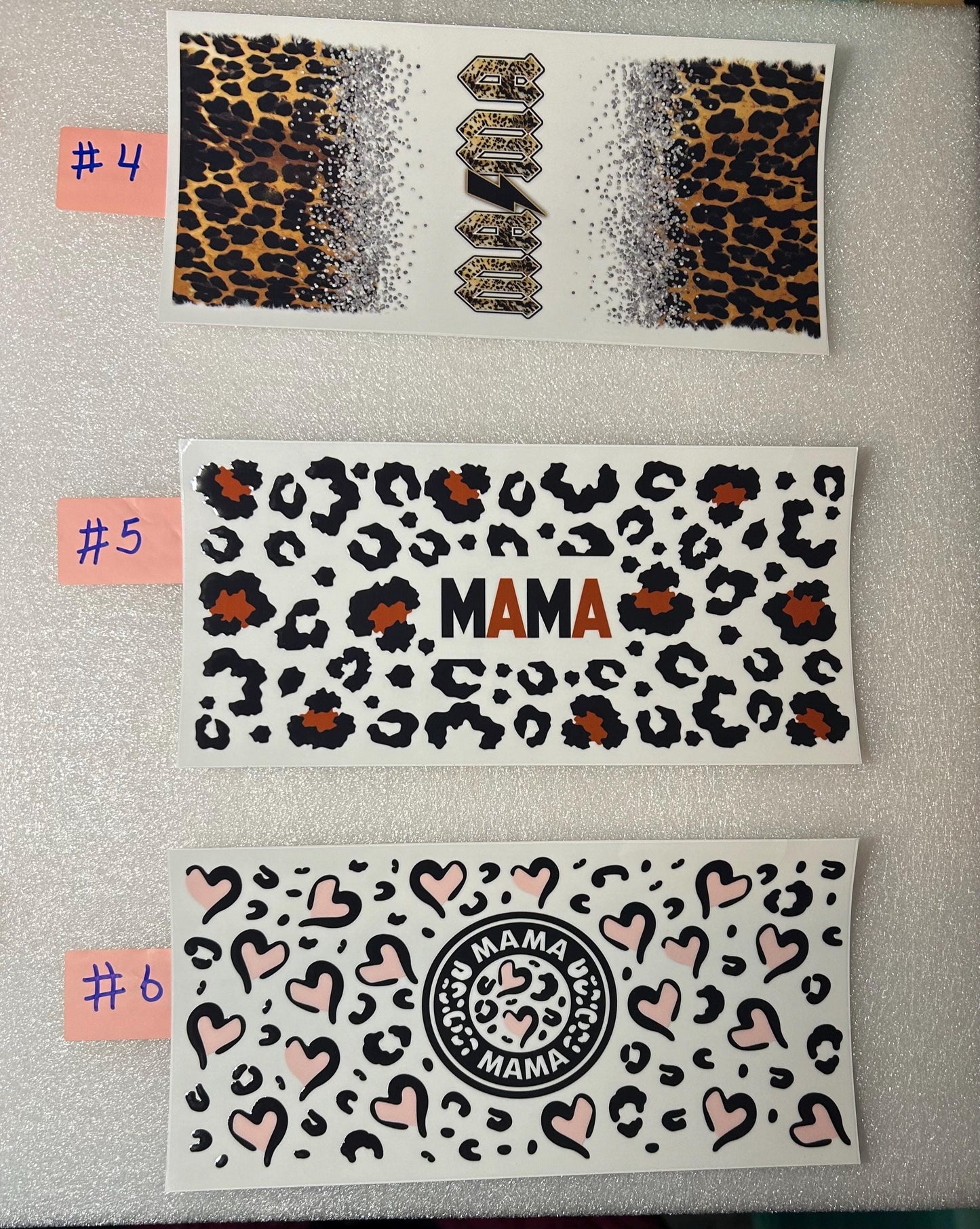 Mom 16oz. can/tumbler wraps